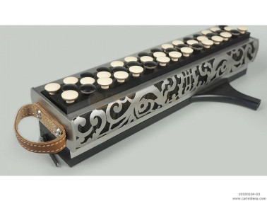 MARCEL DREUX ACCORDINA BOTTONI A04 - C GRIFF(IT) AVORIO/NERI - PALISSANDRO - BEC. NICOLAS LONG EN HAUT - 440Hz