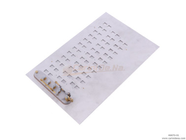 TABLE ALUMINUM PERFORATED CANTO IN 2A 3FILE 33 TASTI 6 LAM + BLOC