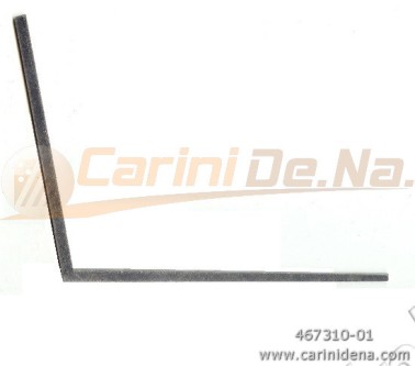 TASTI ALLUM. TRANC. CROM. 20/10 LUNGHI PUNTA LARGA SENZA BOCCOLA