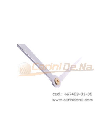 TASTI ALLUM. TRANC. CROM. 20/10 LUNGHI BOCC. PRESS. mm 5,8 DA DX