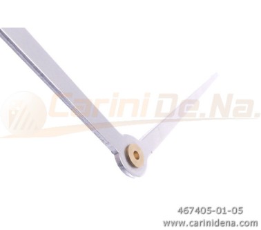 TASTI ALLUM. TRANC. CROM. 20/10 LUNGHI BOCC. PRESS. mm 4,8 DA DX