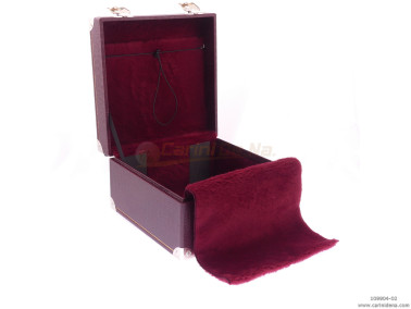 ASTUCCI FISA MULTIS./T   8 BASSI INT. 33X19.5X35 ROSSO/NERO P/SP+PD+FIB+ANG. MET.