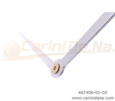 TASTI ALLUM. TRANC. CROM. 20/10 LUNGHI BOCC. PRESS. mm 4,8 DA SX