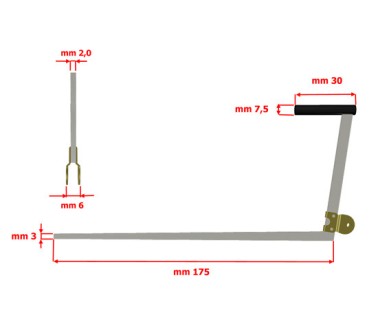 TASTI ALLUM. TRANC. CROM. 20/10 LUNGHI P19 T89 FM30