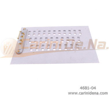 TABLE ALUMINUM PERFORATED CANTO IN 2A 3FILE 30 TASTI 6 LAM