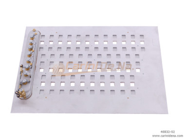 TABLE ALUMINUM PERFORATED CANTO IN 3A 3FILE 33 TASTI 9 LAM + BLOC