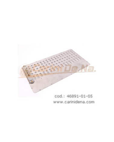 TABLE ALUMINUM PERFORATED CANTO IN 3A 2FILE 34 TASTI 6 LAM