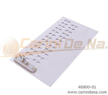 TABLE ALUMINUM PERFORATED CANTO IN 2A 2FILE 25 TASTI 4 LAM