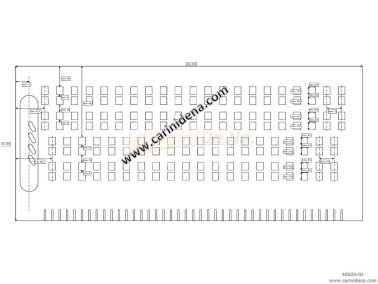 TABLE ALUMINUM PERFORATED CANTO IN 4A 2FILE 41 TASTI 8 LAM