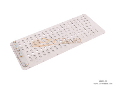 TABLE ALUMINUM PERFORATED CANTO IN 4A 2FILE 37 TASTI 8 LAM