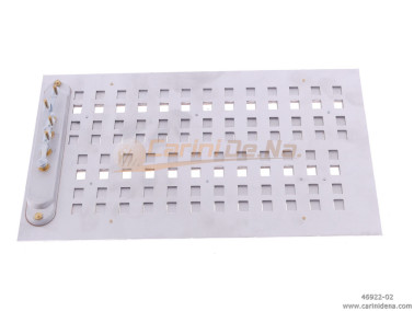 TABLE ALUMINUM PERFORATED CANTO IN 4A 2FILE 24 TASTI 8 LAM