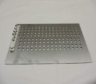 TABLE ALUMINUM PERFORATED CANTO IN 4A 2FILE 33 TASTI 8 LAM