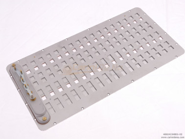 TABLE ALUMINUM PERFORATED CANTO IN 3A 2FILE 34 TASTI 6 LAM