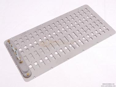 TABLE ALUMINUM PERFORATED CANTO IN 3A 2FILE 34 TASTI 6 LAM