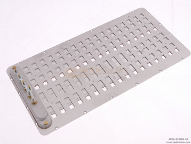 TABLE ALUMINUM PERFORATED CANTO IN 3A 2FILE 34 TASTI 6 LAM