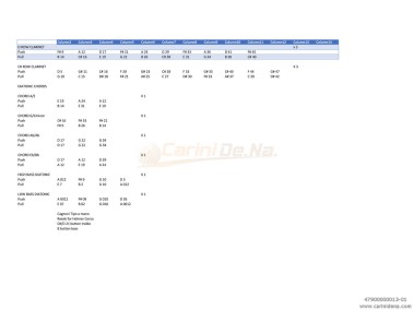 VOCI G DIAT 21/3(3N)16 Arm. 8B TIPO A MANO DO/RE CAGNONI