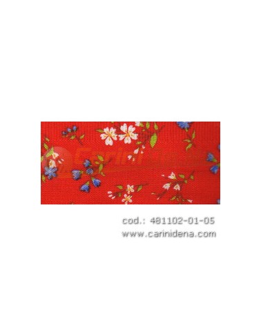 STOFFA FIORI H150 ROSSA