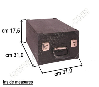 HARDCASE FOR ACCORDION    2 BASSI STD int 31 X 17.5 X 31