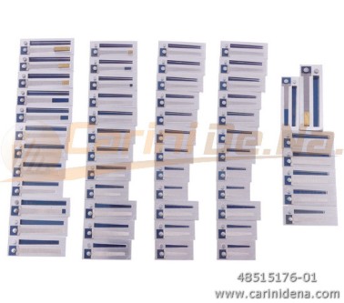 VOCI G DIAT  9+3/4(1B-1N-2A)6 Arm. 1BB TIPO A MANO AVIONAL FA - 54 VOCI + 1 BASSO