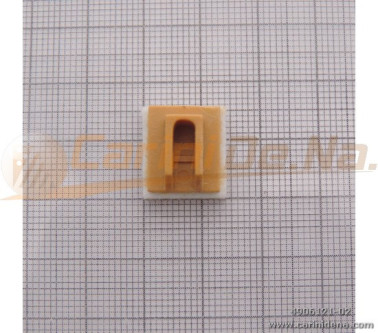 VALVOLE PLAST. G I    BASSE - mm 12X14 FRES. 3.6X5 + PELLE/FELTRO mm 3.0 MARRONE/BIANCO