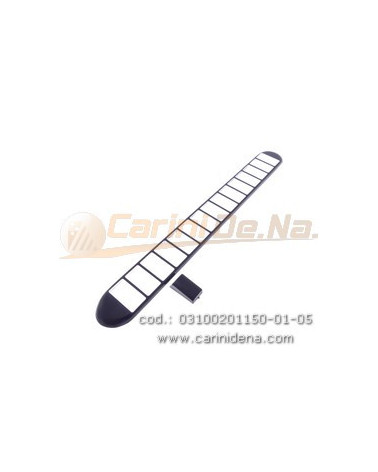 borchie copriregistri all t15 cm 43 0 x 5 smussata cnera  15 fori ps