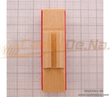 valvole legno armonia 14 x 56 f 3 x 2 6  pellefeltro mm 40 marronerosso