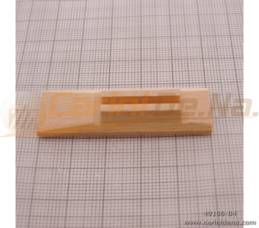 VALVOLE LEGNO ARMONIA 16 X 50 F 3 X 2,6 + PELLE/FELTRO mm 3.0 MARRONE/ROSSO