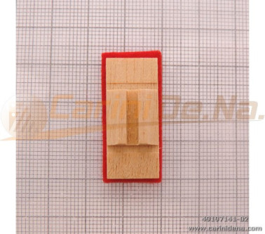 valvole legno armonia 13 x 30 f 3 x 2 6  pellefeltro mm 50 marronerosso