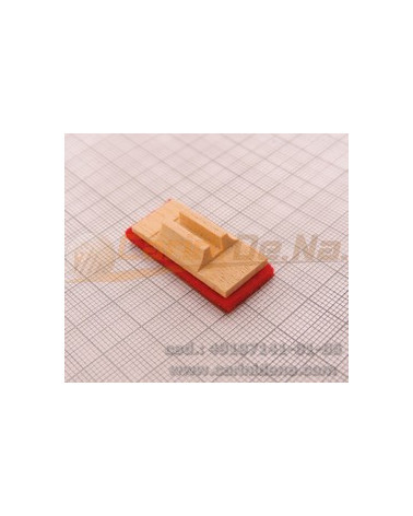 valvole legno armonia 13 x 30 f 3 x 2 6  pellefeltro mm 50 marronerosso