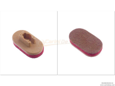 valvole plast austr norm ovali  pellefeltro mm 2 5 marronerosso