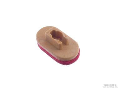 valvole plast austr norm ovali  pellefeltro mm 2 5 marronerosso