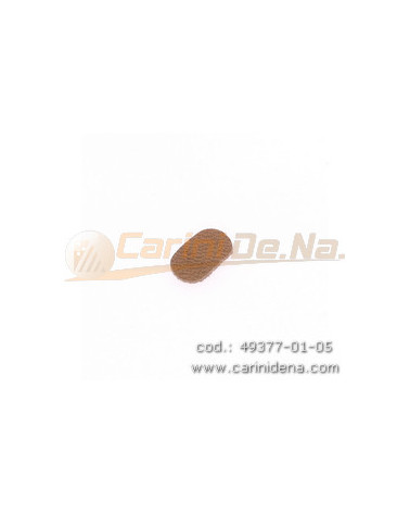 VALVOLE LEGNO PER BANDONEON - BOLLINO PELLE MARRONE