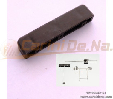 VALVOLA SFIATO DN32 TASTO SFIATO RETTANGOLARE MARRONE