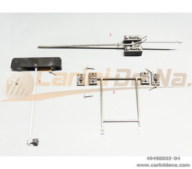 VALVOLA SFIATO DN32 TASTO SFIATO RETTANGOLARE MARRONE