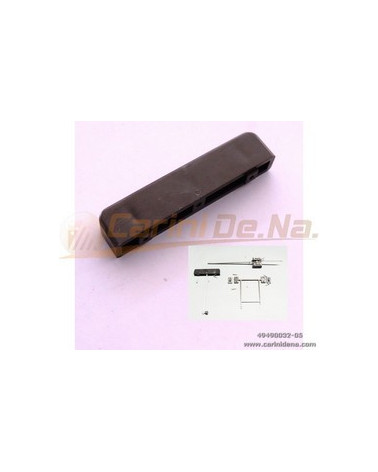 VALVOLA SFIATO DN32 TASTO SFIATO RETTANGOLARE MARRONE