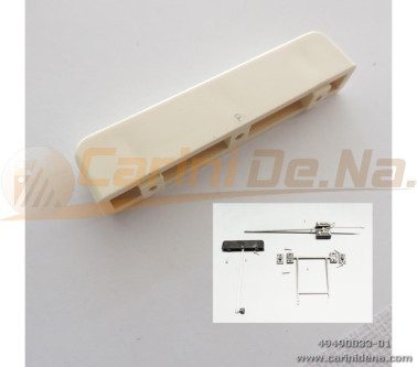 VALVOLA SFIATO DN33 TASTO SFIATO RETTANGOLARE BIANCO