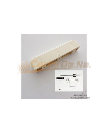 VALVOLA SFIATO DN33 TASTO SFIATO RETTANGOLARE BIANCO