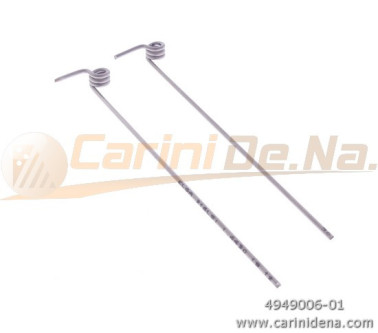 valvola sfiato per bandoneon  coppia molle acciaio