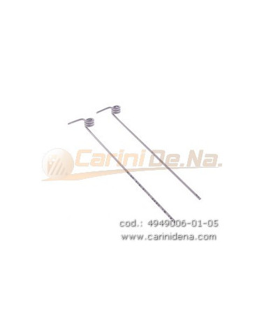 VALVOLA SFIATO PER BANDONEON - COPPIA MOLLE ACCIAIO