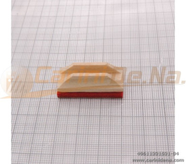 VALVOLE LEGNO APERTE SMUSSATE 13 X 31.5 F 3,8 X 6 + PELLE/FELTRO mm 4.0 MARRONE/ROSSO