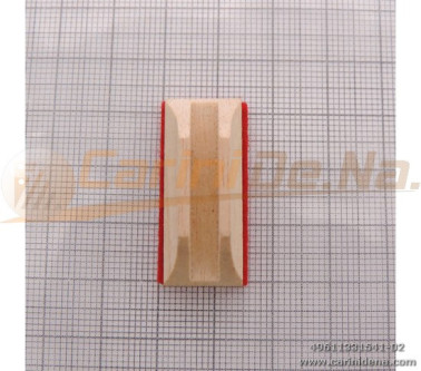 valvole legno aperte smussate 13 x 315 f 3 8 x 6  pellefeltro mm 50 marronerosso