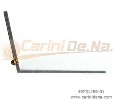 TASTI ALLUM. TRANC. CROM. 20/10 LUNGHI PUNTA LARGA P.FITT. BOCC. 4.8 - SP 9 mm