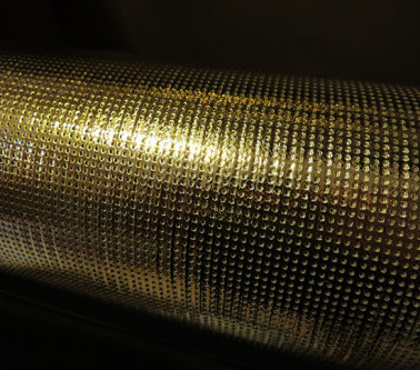 CLOTH FOR GRILLS PVC ORO H 140