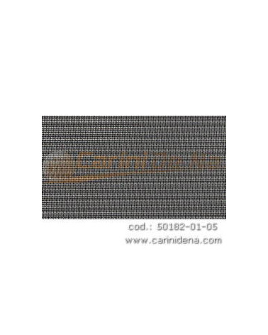 VELO RETINA LAMINATA H 140 ARGENTO-NERO