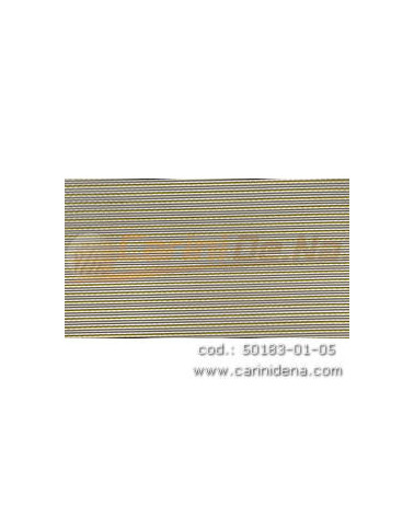 VELO RETINA LAMINATA H 140 ORO-NERO