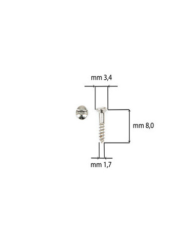 SCREW  SELF-THREADING 1,7 X 8 TGS