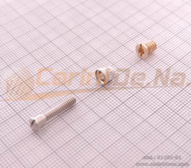 spilli k  kit ott nikelato  vite mm 25boccghiera bloccamantice 3 pezzi