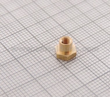 scatole fondi  dado ottone alto