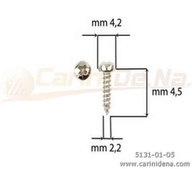 VITI AUTOFILETTANTI 2,2X 4,5 TC