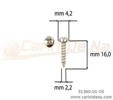 VITI AUTOFILETTANTI 2,2X16 TC